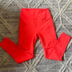 Women’s small Free People orange leggings